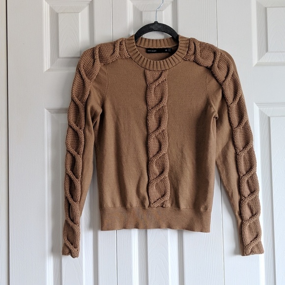 Karen Millen Sweaters - Karen Millen fine gauge cable knit sweater